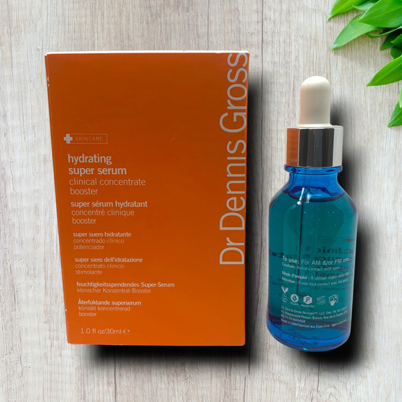 NEW Dr. Dennis Gross Hydrating Super Serum Clinical Concentrate Booster 1 oz Box - Picture 2 of 3